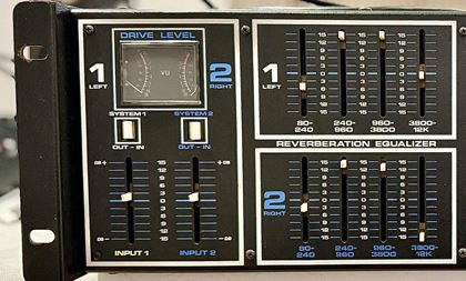 Tapco-4400 spring Reverberation System